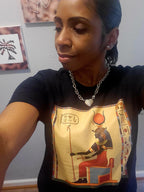 T-shirt basique doux pour femme Hathor Goddess de Goddess Gear