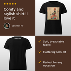 T-shirt basique doux pour femme Hathor Goddess de Goddess Gear