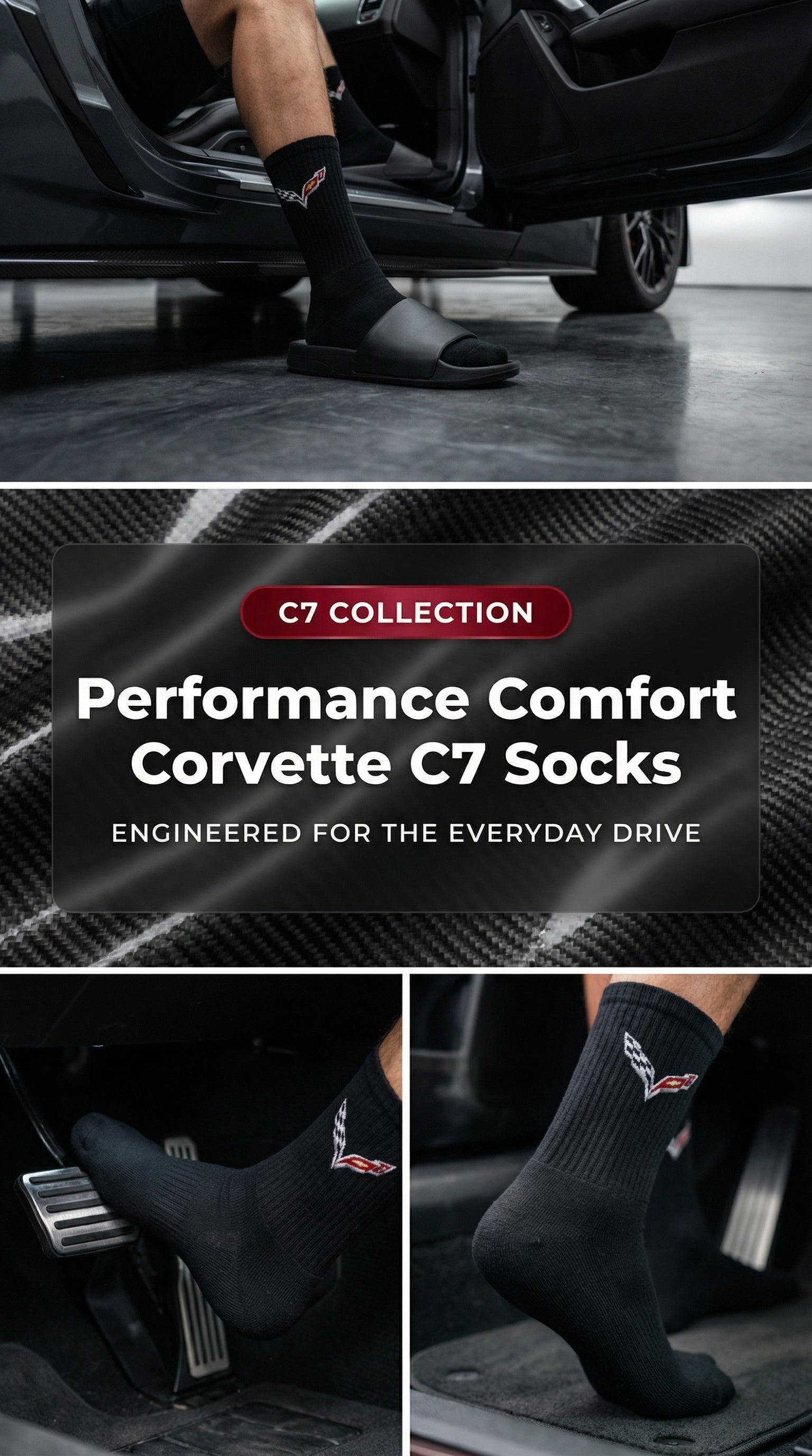 Chaussettes Corvette C7