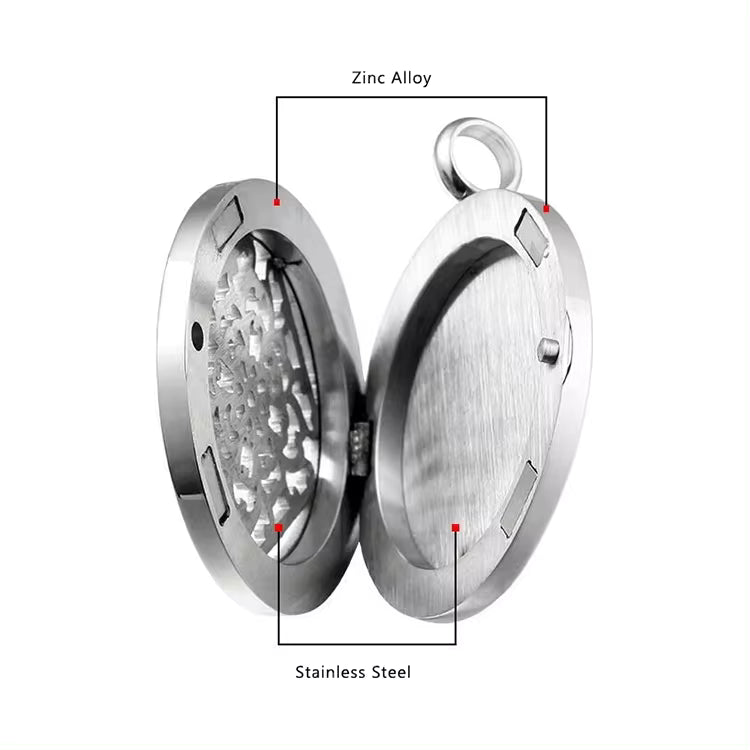 Beautiful Aromatherapy Oil Diffuser Necklace Pendant Set