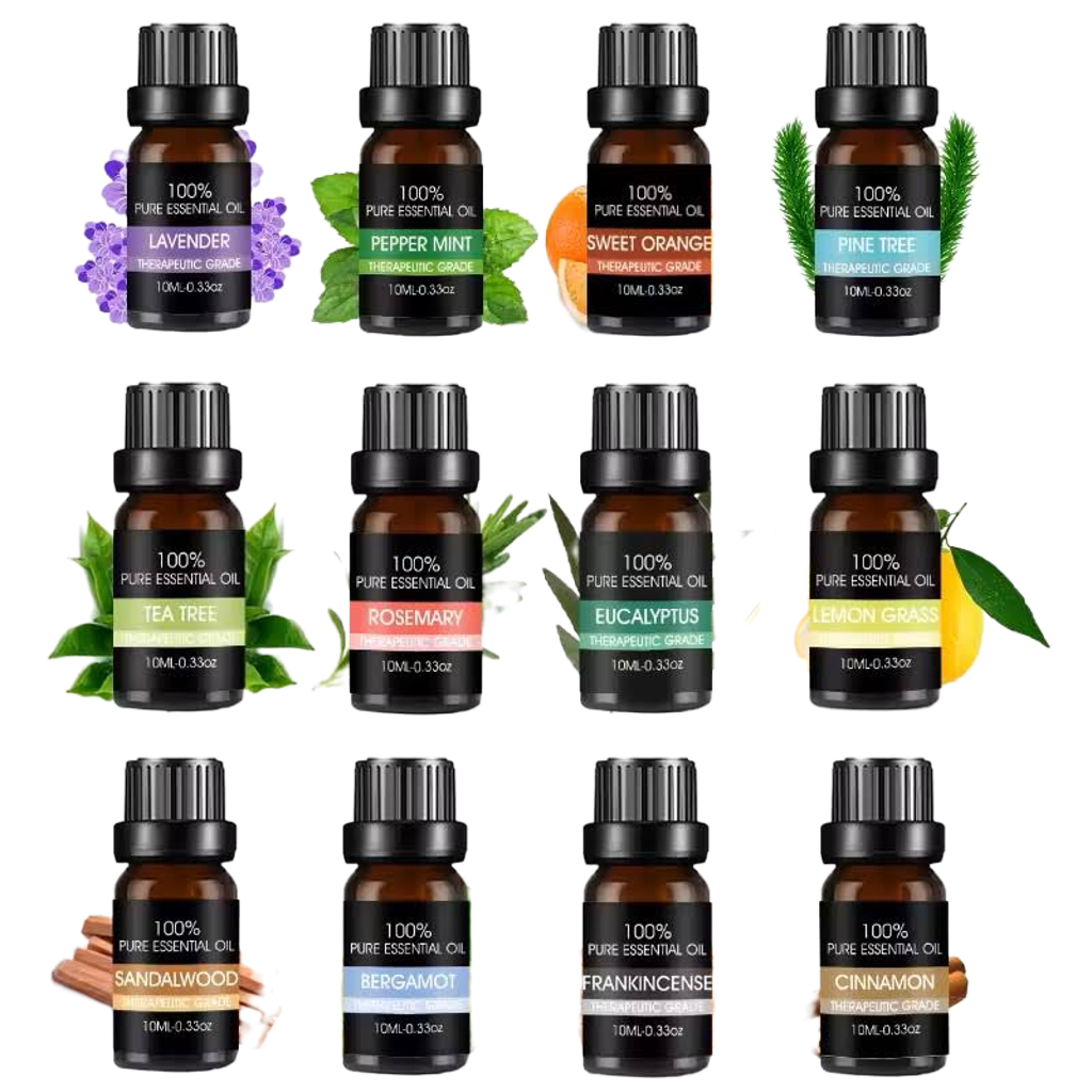 Beautiful Aromatherapy Oil Diffuser Necklace Pendant Set