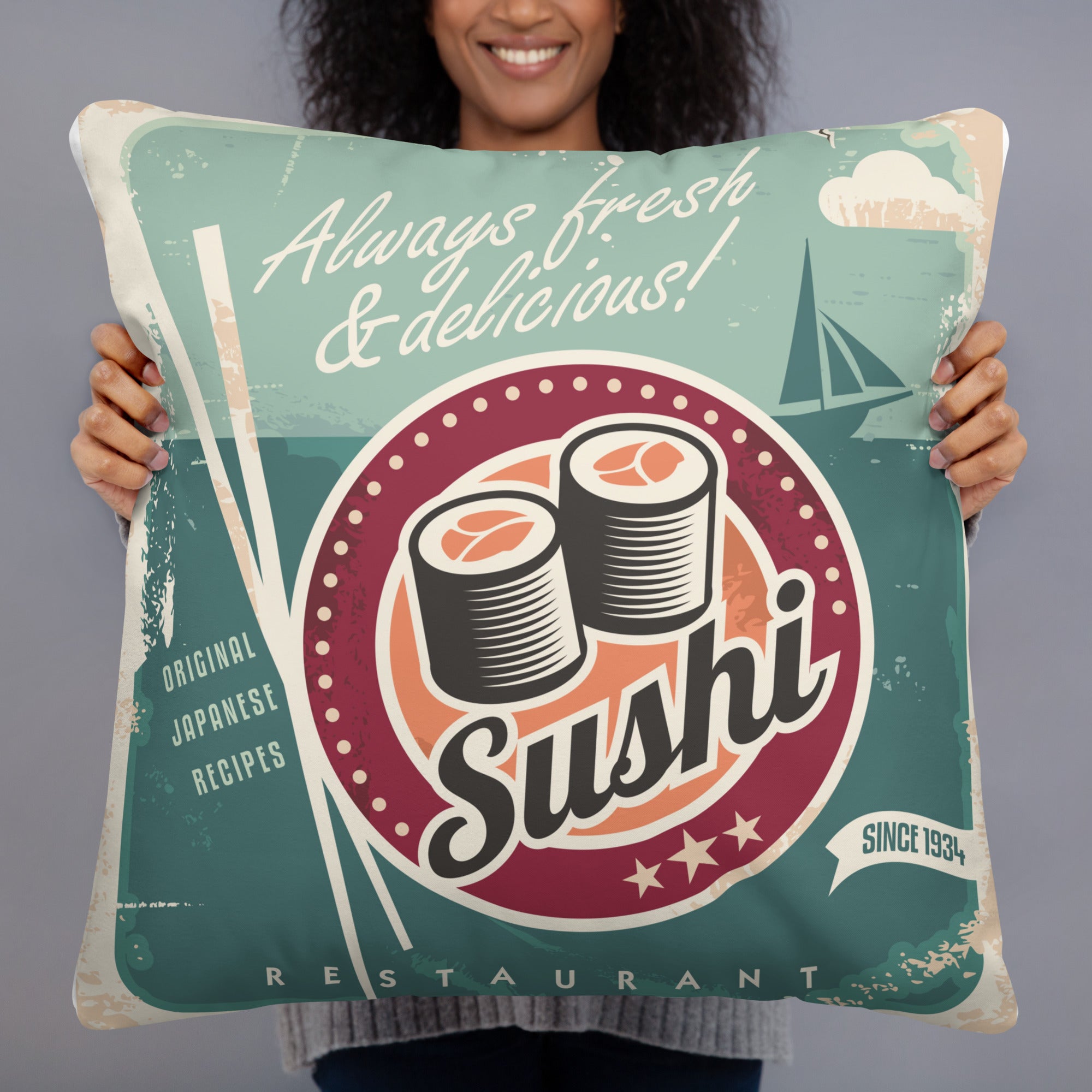Sushi Basic Pillow