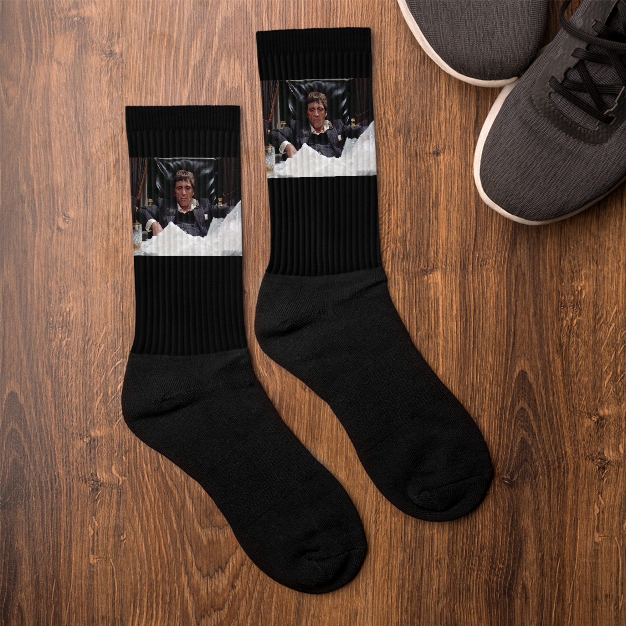 Tony Montana Inspired Socks