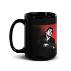 Mug noir brillant inspiré de Scarface Tony Montana