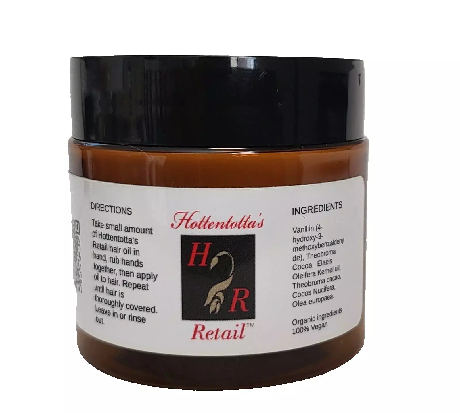 Hottentotta's 100% Natural Hair and Skin Butter 4oz (For Dry Hair And Hair Breakage)
