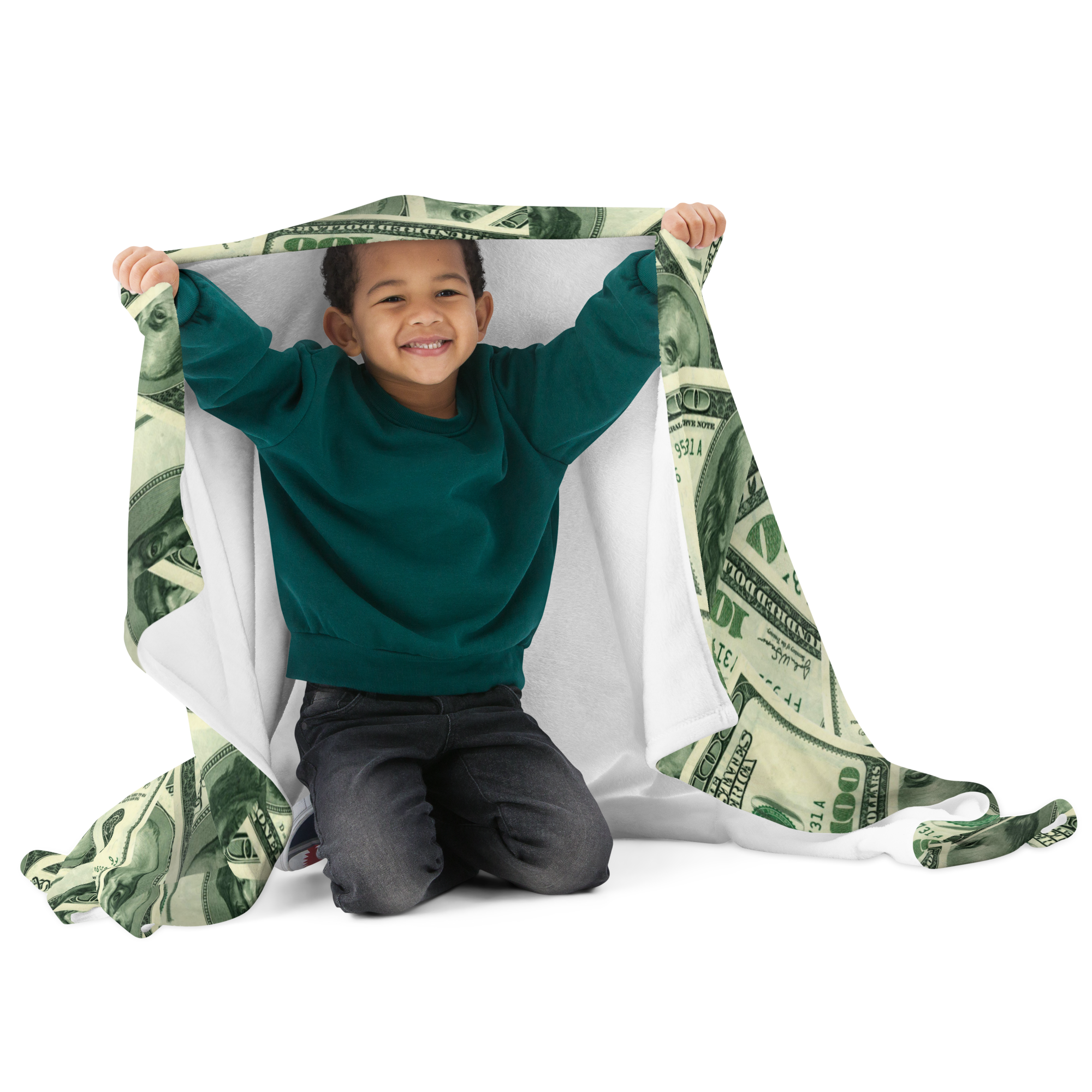 Money Throw Blanket