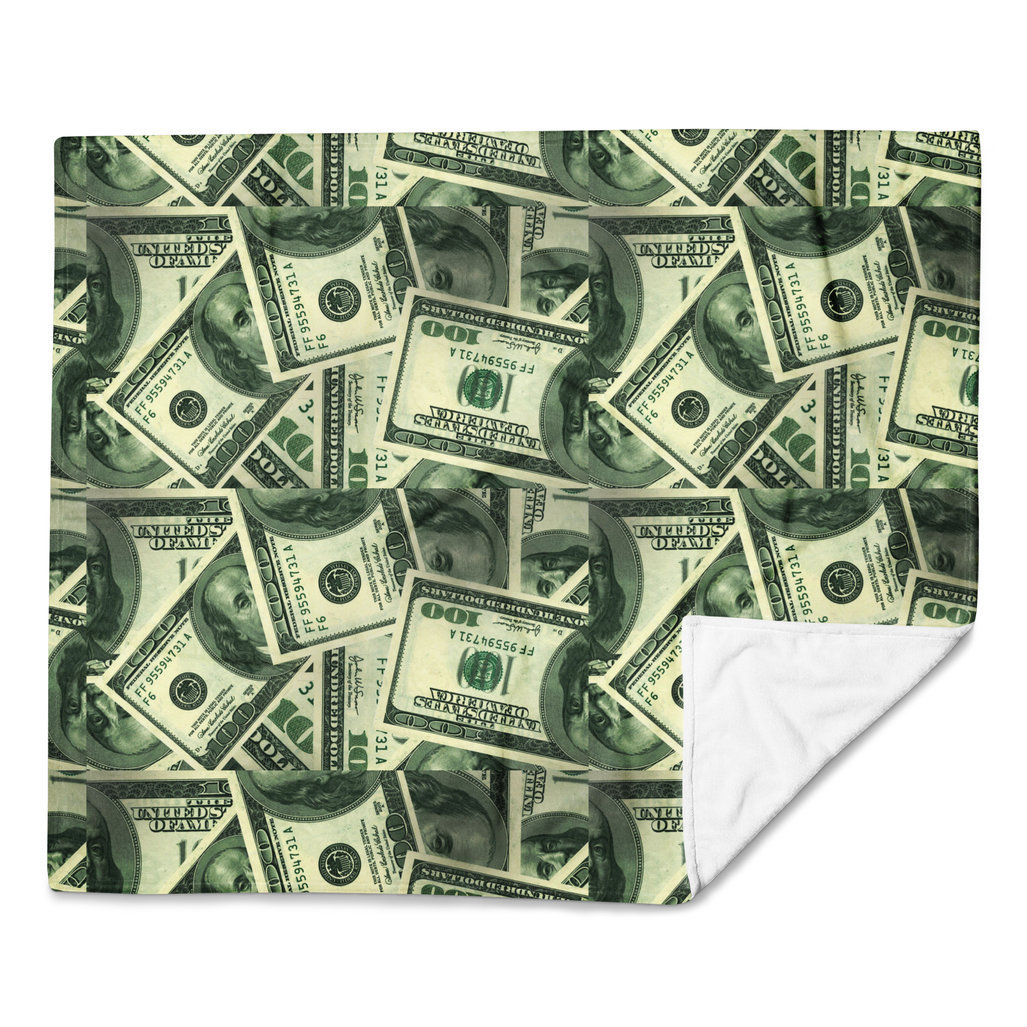 Money Throw Blanket