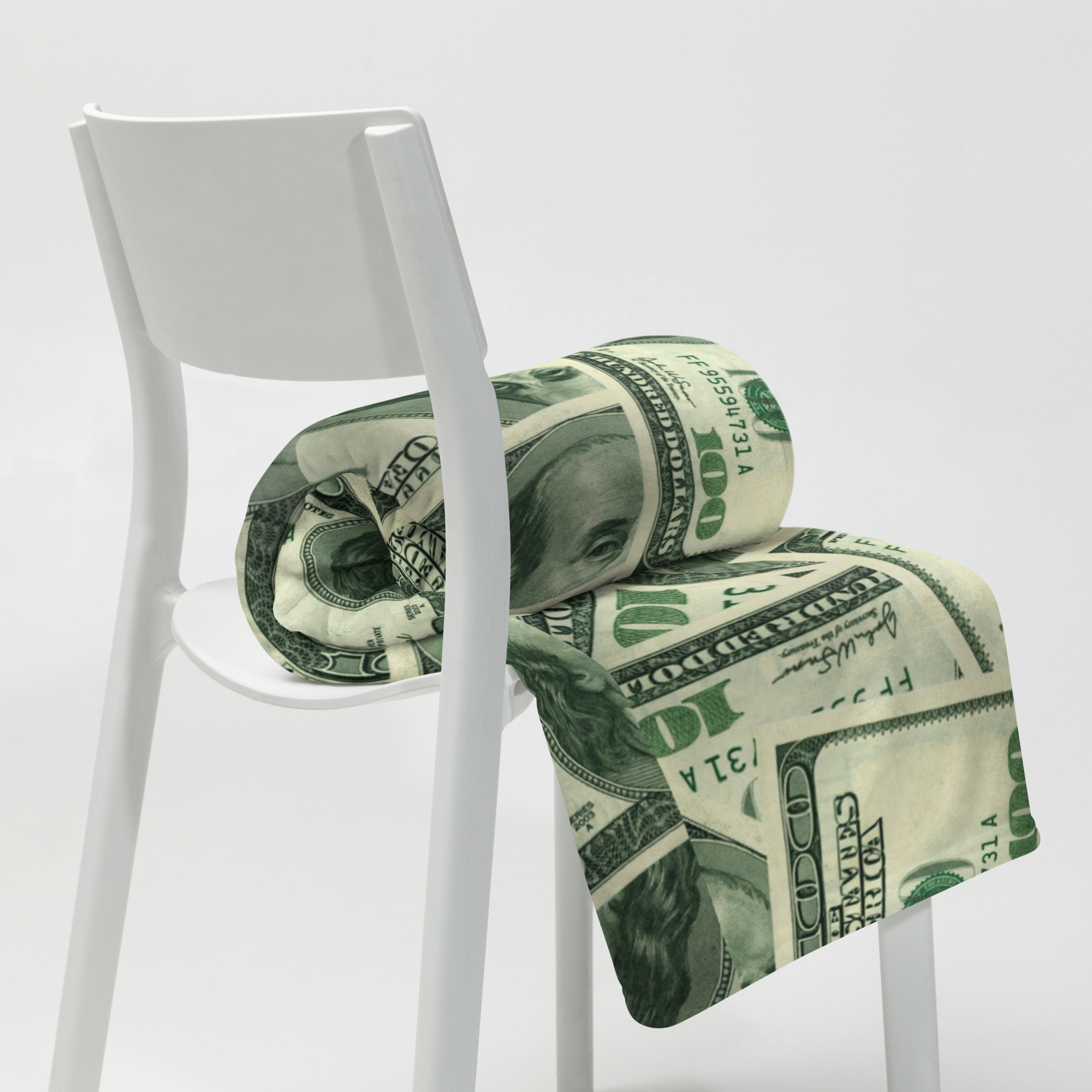 Money Throw Blanket