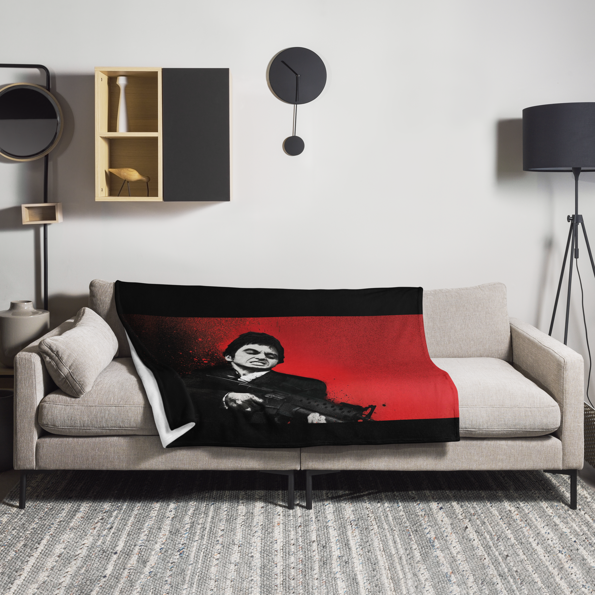 Tony Montana inspired Throw Blanket
