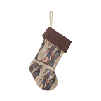 Chaussette de Noël égyptienne faite à la main