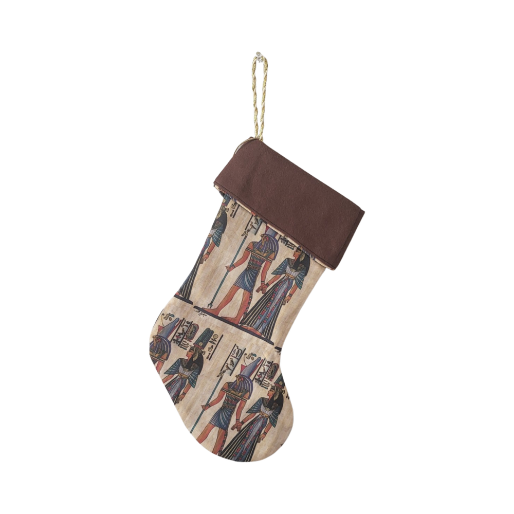 Egyptian Handmade Christmas Stocking