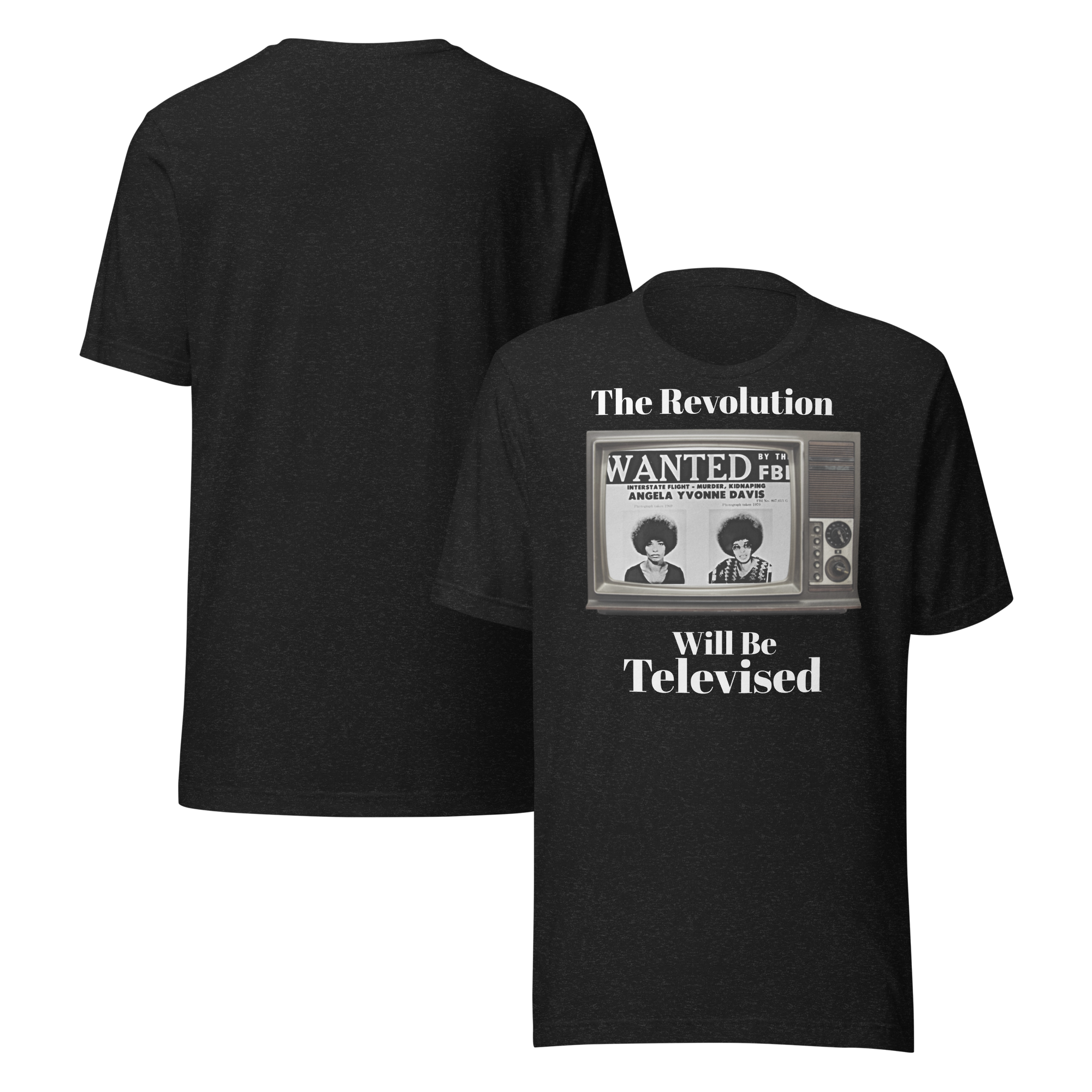 Women's Angela Davis Revolution Tee Short-Sleeve Unisex T-Shirt