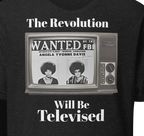 T-shirt Unisexe Femme à Manches Courtes Angela Davis Revolution