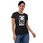 T-shirt à manches courtes pour femme « La Lune » du Tarot